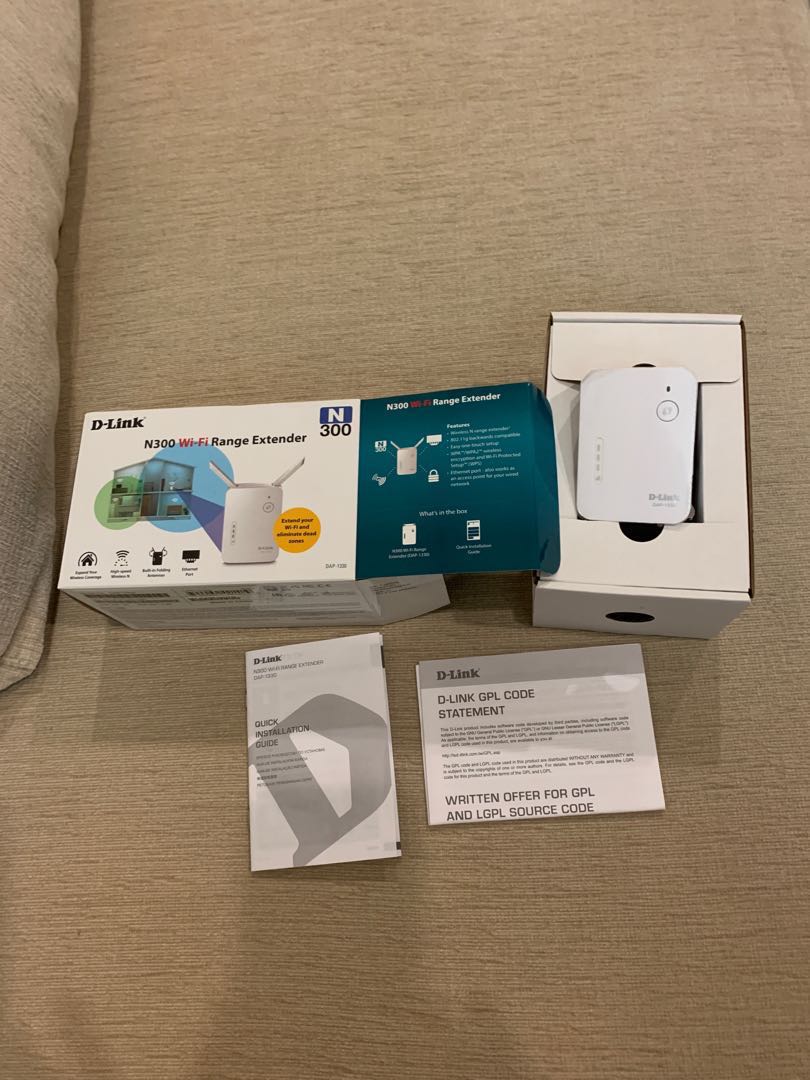 D Link Dap 1330 Wifi Range Extender Electronics Others On Carousell