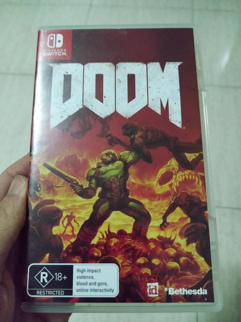 Wts Wtt Doom Switch Toys Games Video Gaming Video Games On Carousell