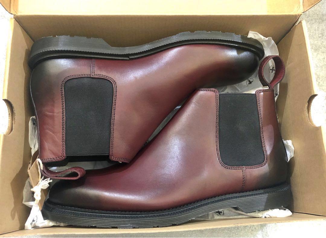 Dr martens wilde temperley on sale boots in cherry red