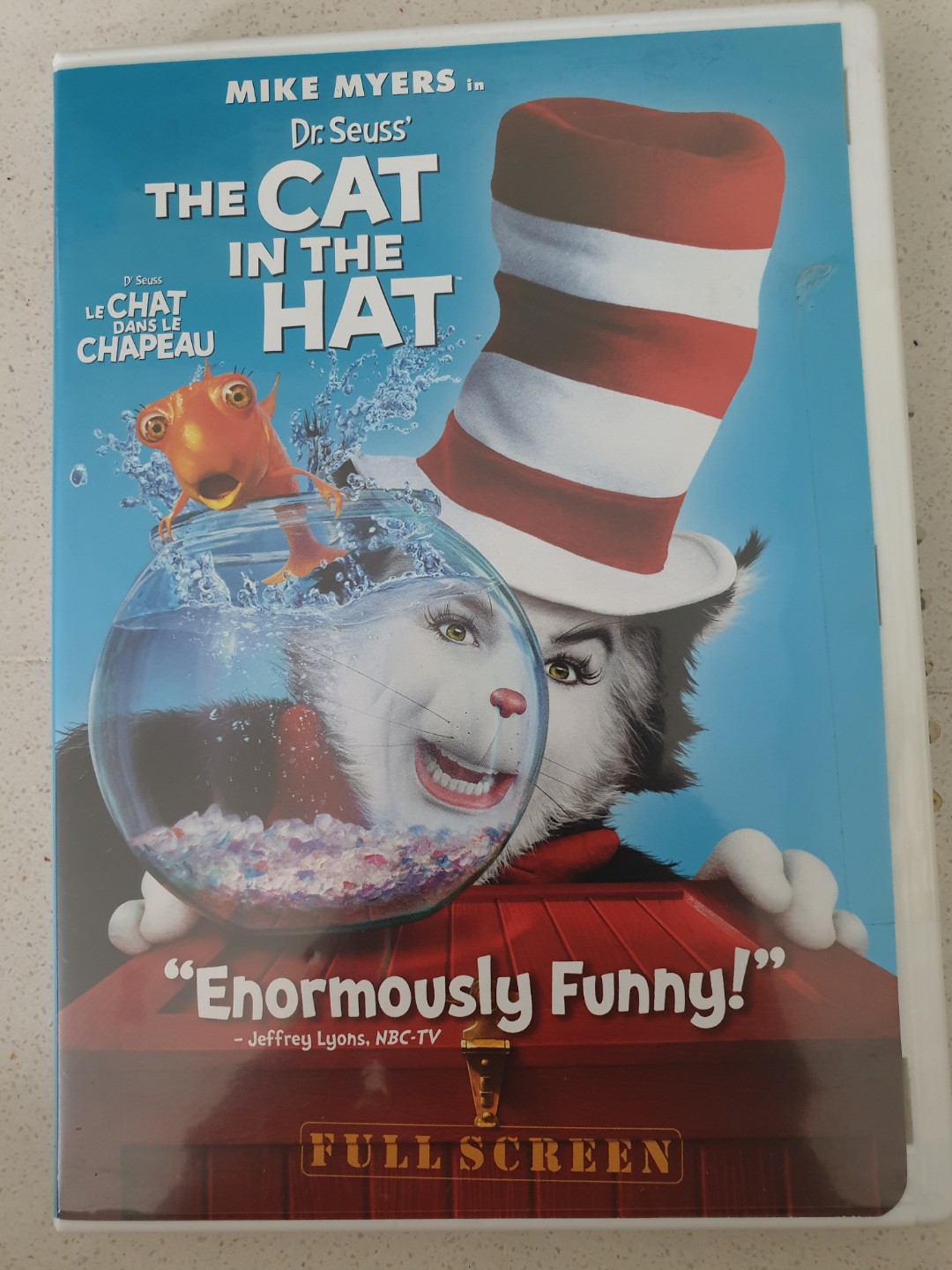 Dr. Seuss' The Cat in the Hat DVD [Region 1], Hobbies & Toys, Music ...