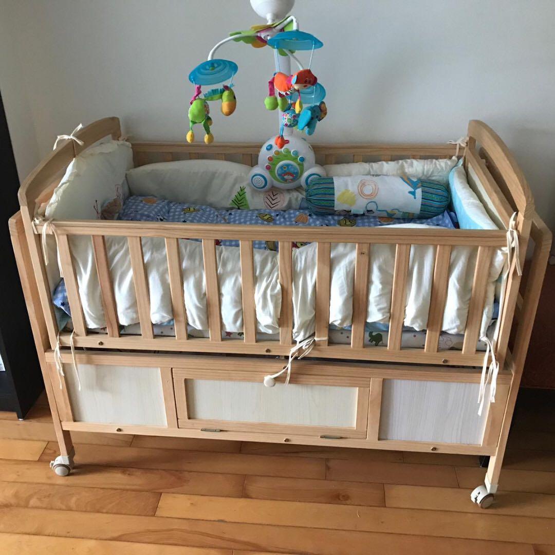 Electrical Swinging Crib Cot Babies Kids Cots Cribs On Carousell