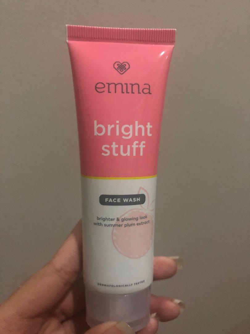 Cek Ingredients Emina Bright Stuff For Acne Prone Face Wash