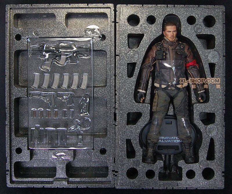 Lot Hot Toys 1/6 Terminator Salvation - John Connor & Marcus Wright - 2009