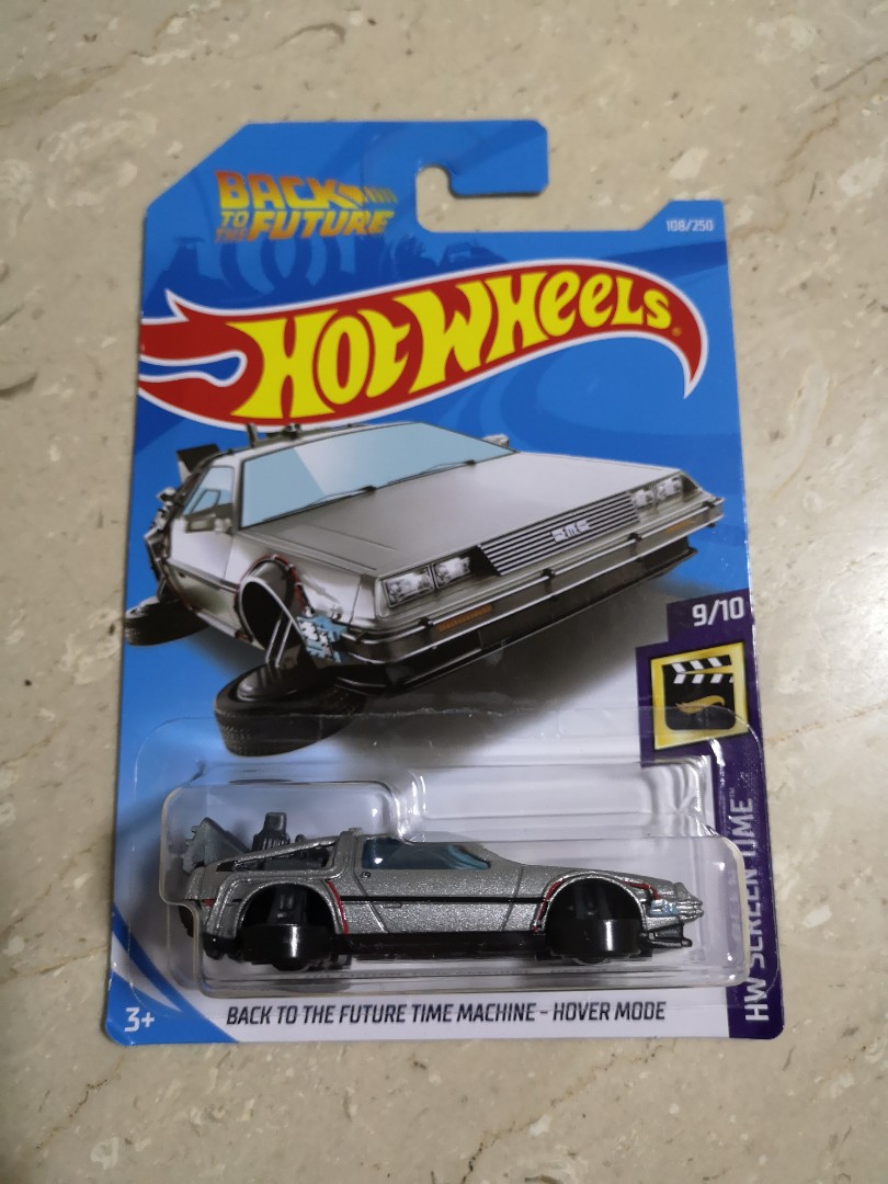 hot wheels delorean hover mode