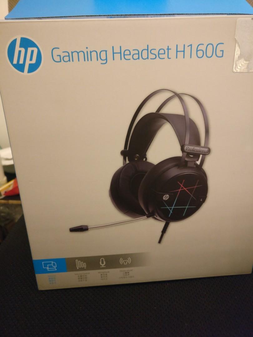 HP gaming headset h160g, Computers & Tech, Parts & Accessories