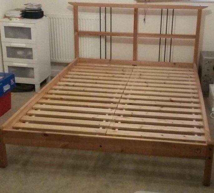 Ikea DALSELV Queen Bedframe Katil Queen