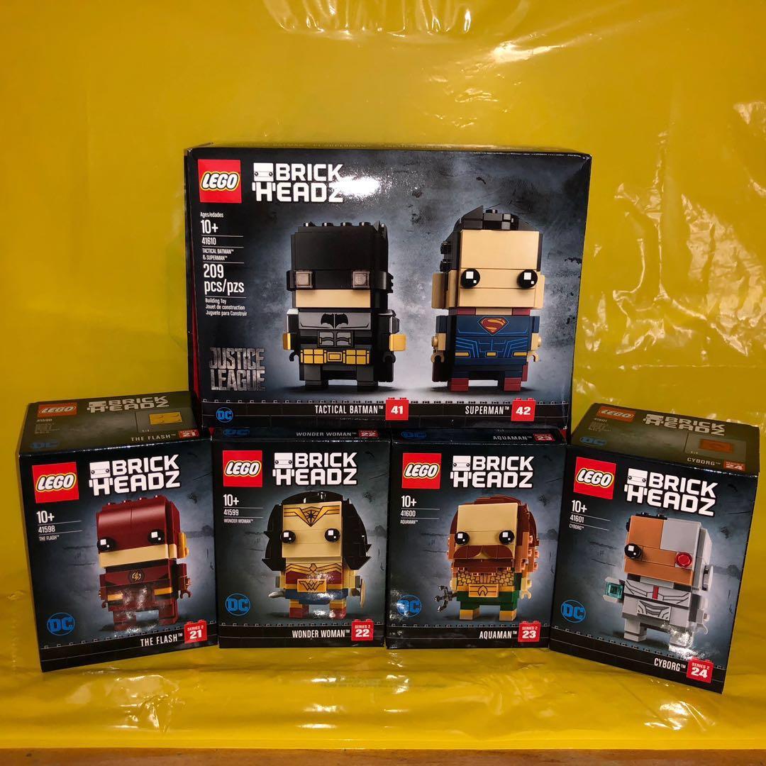 Justice league brickheadz online