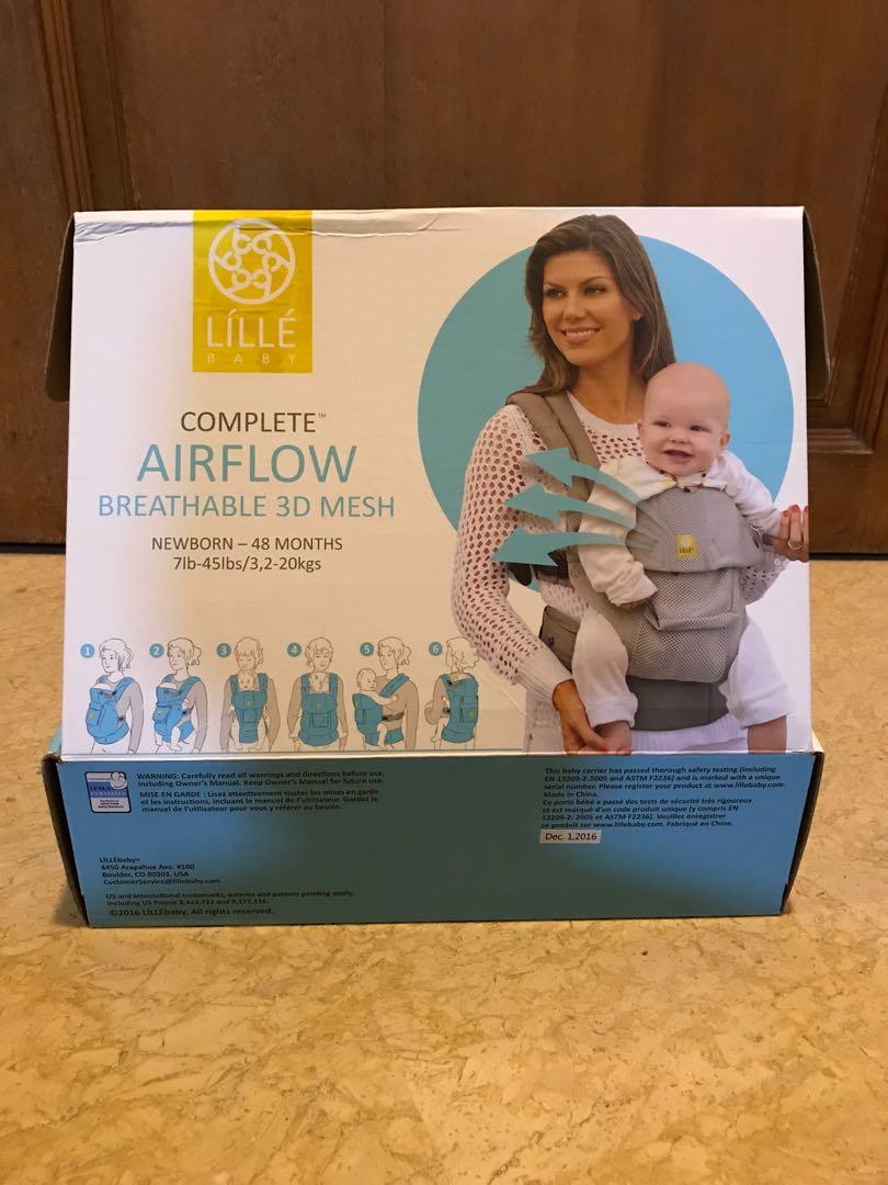 Lillebaby complete airflow breathable 3d mesh cheap