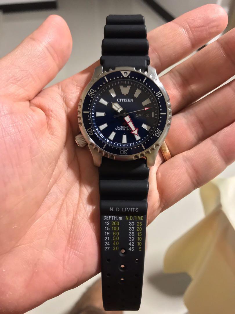 LNIB Citizen Promaster Asia Limited Edition Fugu NY0081 10L Blue Dial