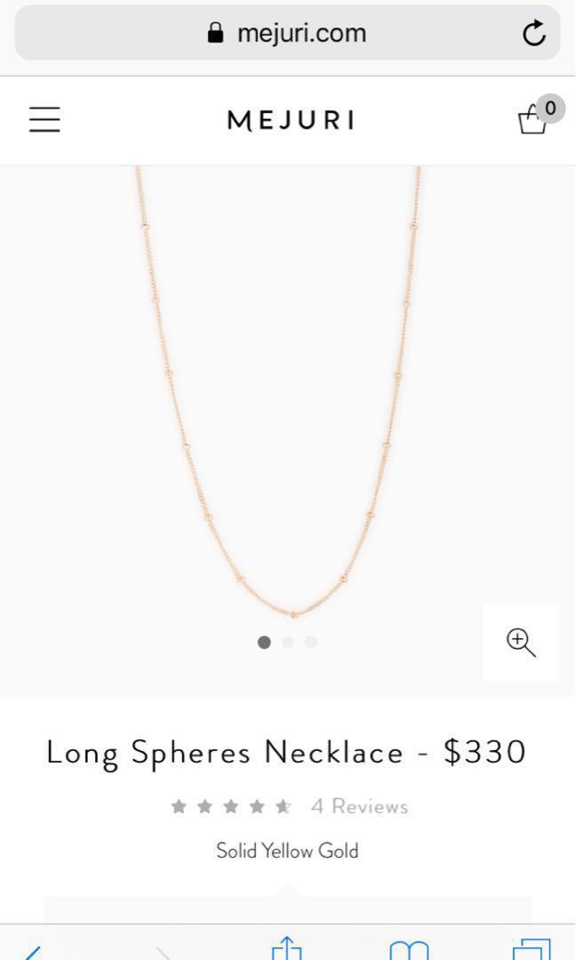 Mejuri discount spheres choker