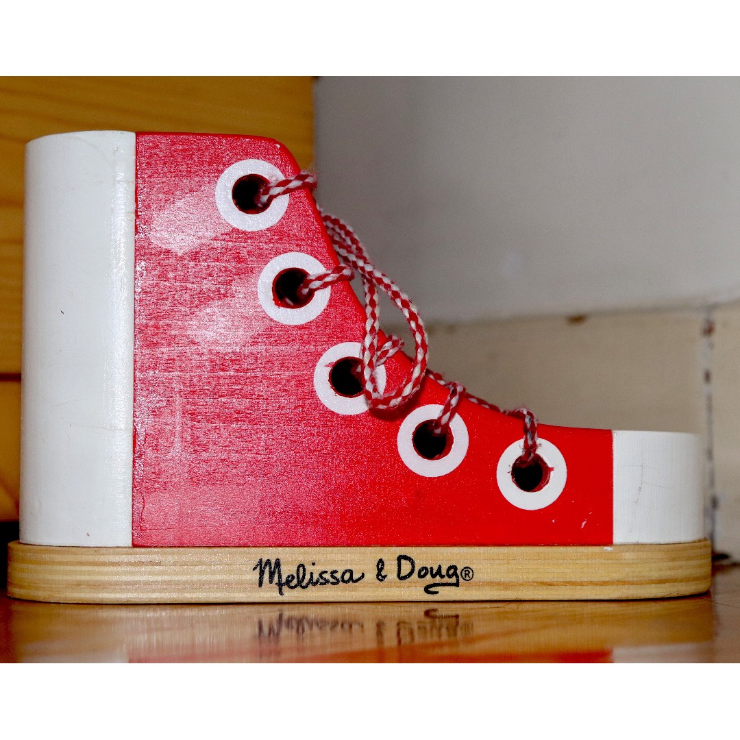 melissa and doug learning shoe