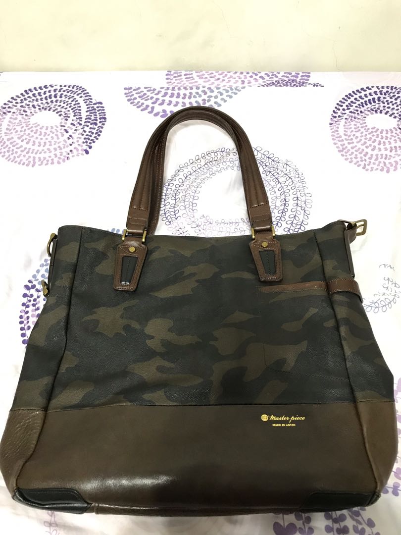 Mspc master-piece gloss 迷彩 托特包 tote 01644-cm