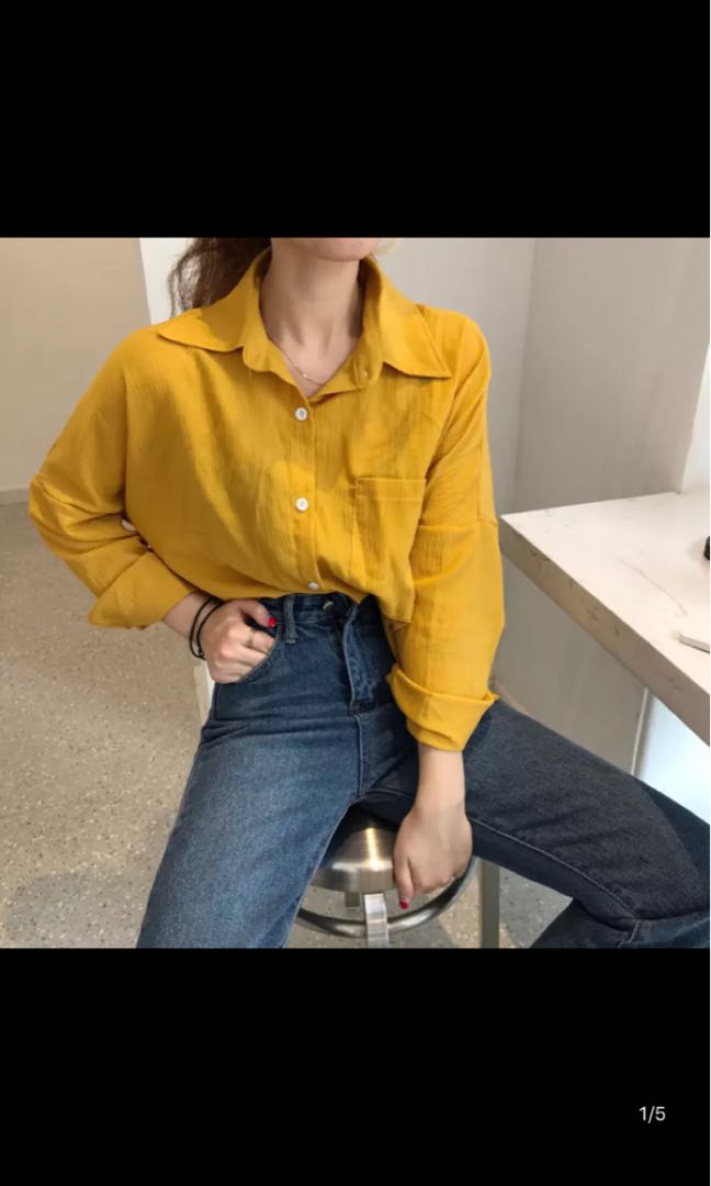 Mustard Blouse main image 1