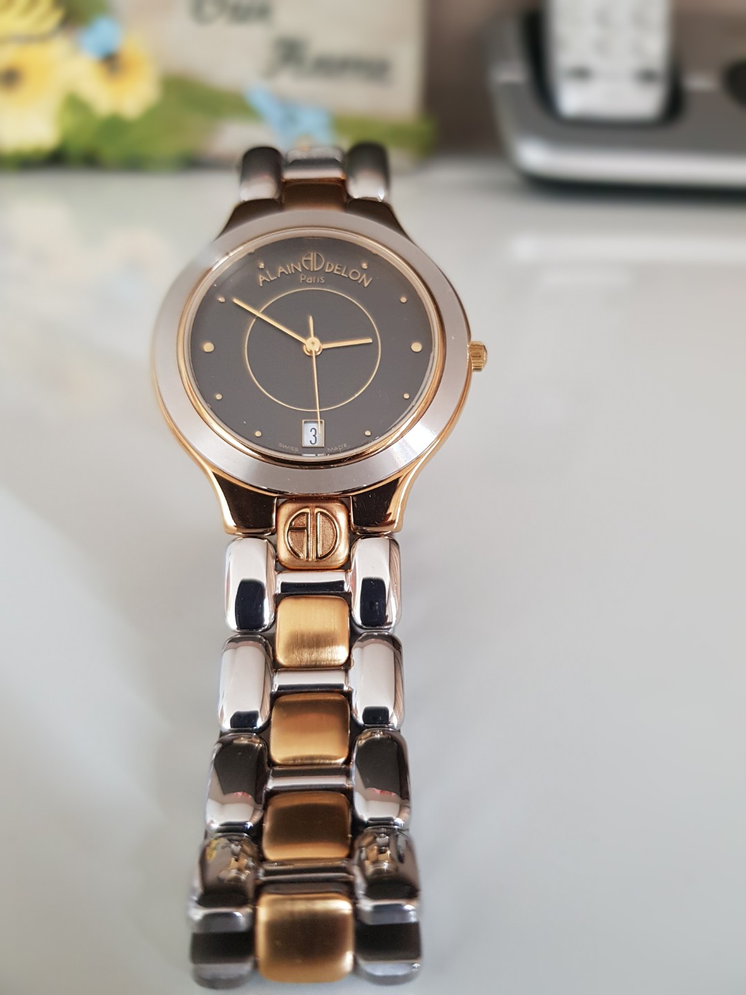 Alain delon sapphire watch price sales