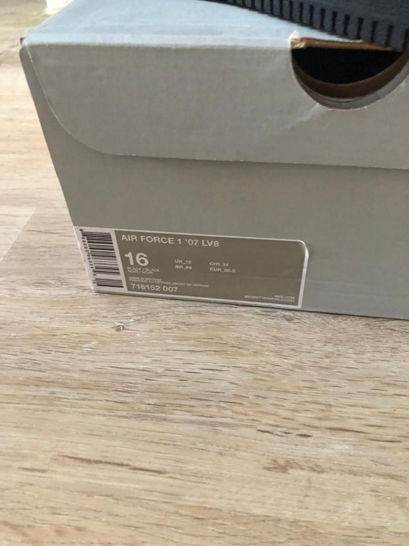 Air force 1 size 16 clearance