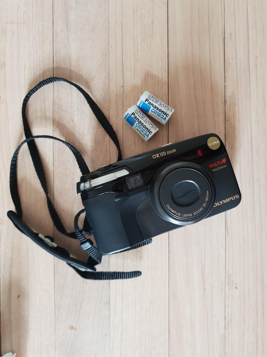 Olympus OZ 120 zoom film camera, Photography, Cameras on Carousell