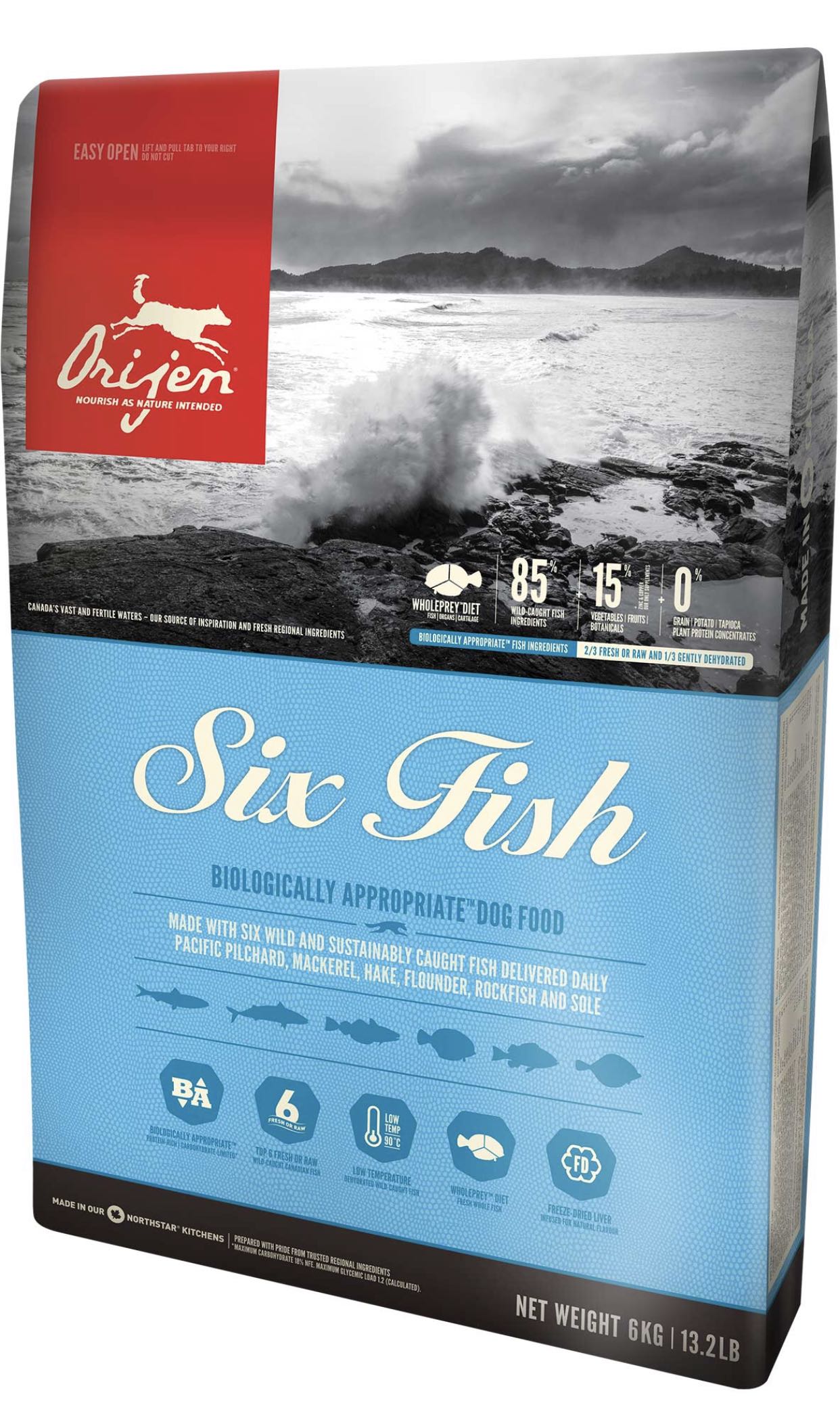 Orijen Six Fish Dog Food Pet Supplies Pet Food On Carousell