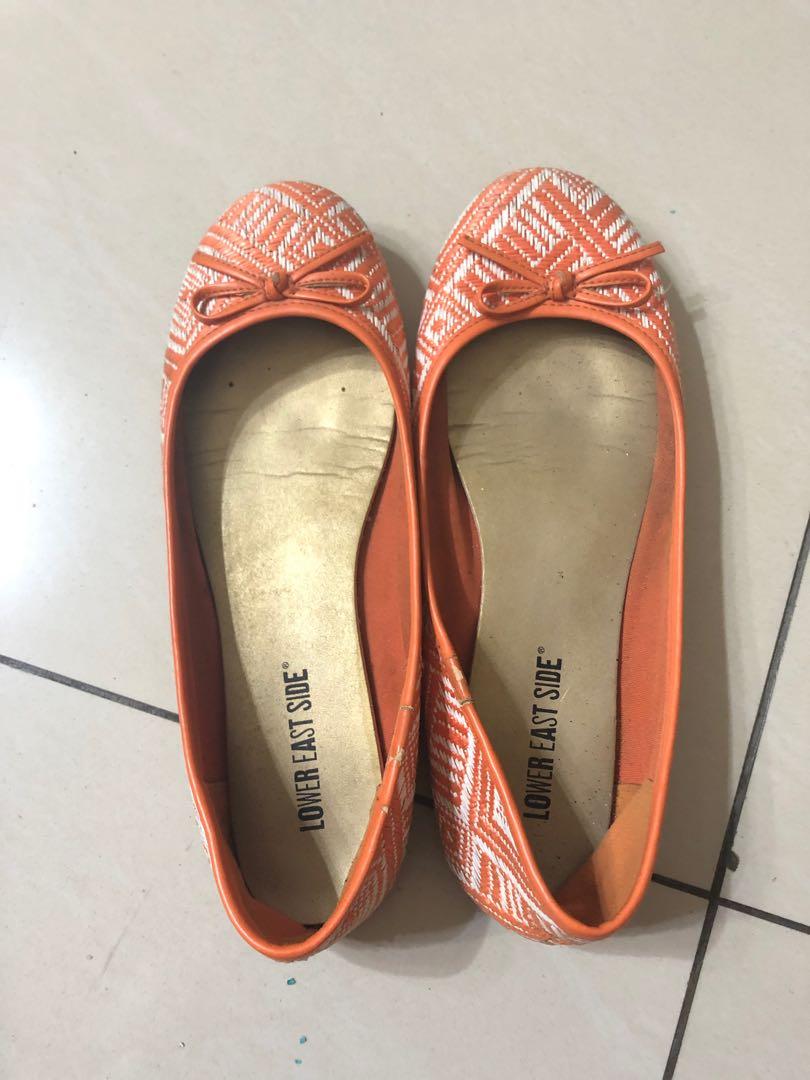 Orange flats payless new arrivals