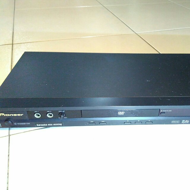 Pioneer DVD Player with Karaoke mic mixing, Electronics, Audio on Carousell