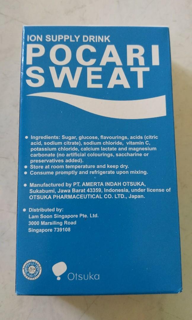 Pocari Sweat Ion Supply Drink Sachets Food Drinks Beverages On Carousell