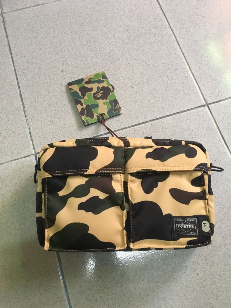 PORTER x BAPE 1st CAMO SHOULDER BAG Men s Fashion Bags Sling