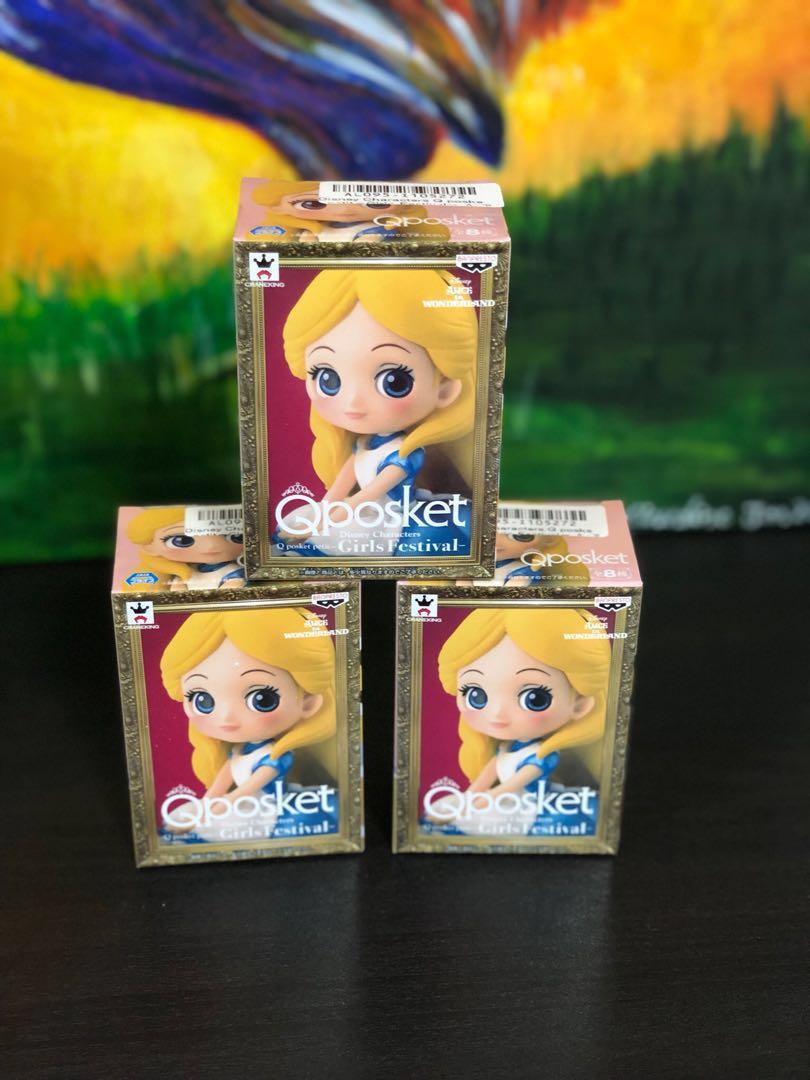 Q Posket Petit Disney Girls Festival Alice In Wonderland Toys Games Bricks Figurines On Carousell