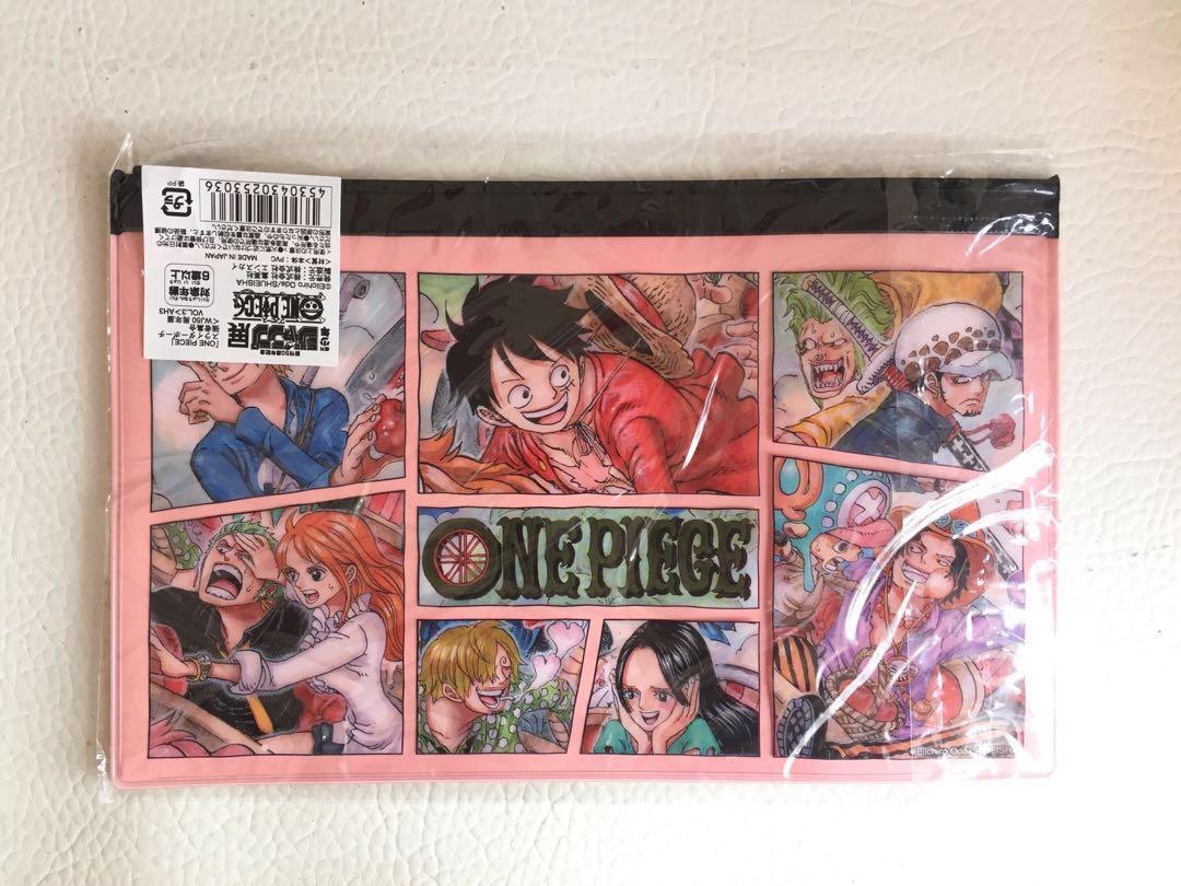 Rare One Piece Pvc Zip Lock Bag Pencil Case Books Stationery Comics Manga On Carousell