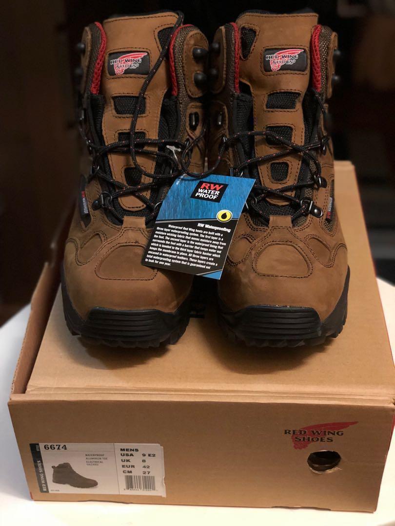 Red wing boots 6674 sales