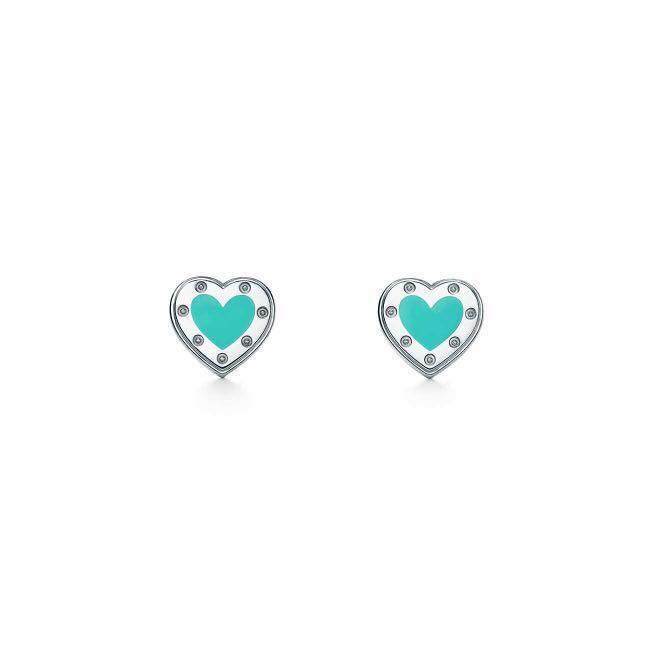 Return To Tiffany Love Heart Earrings Luxury Accessories On