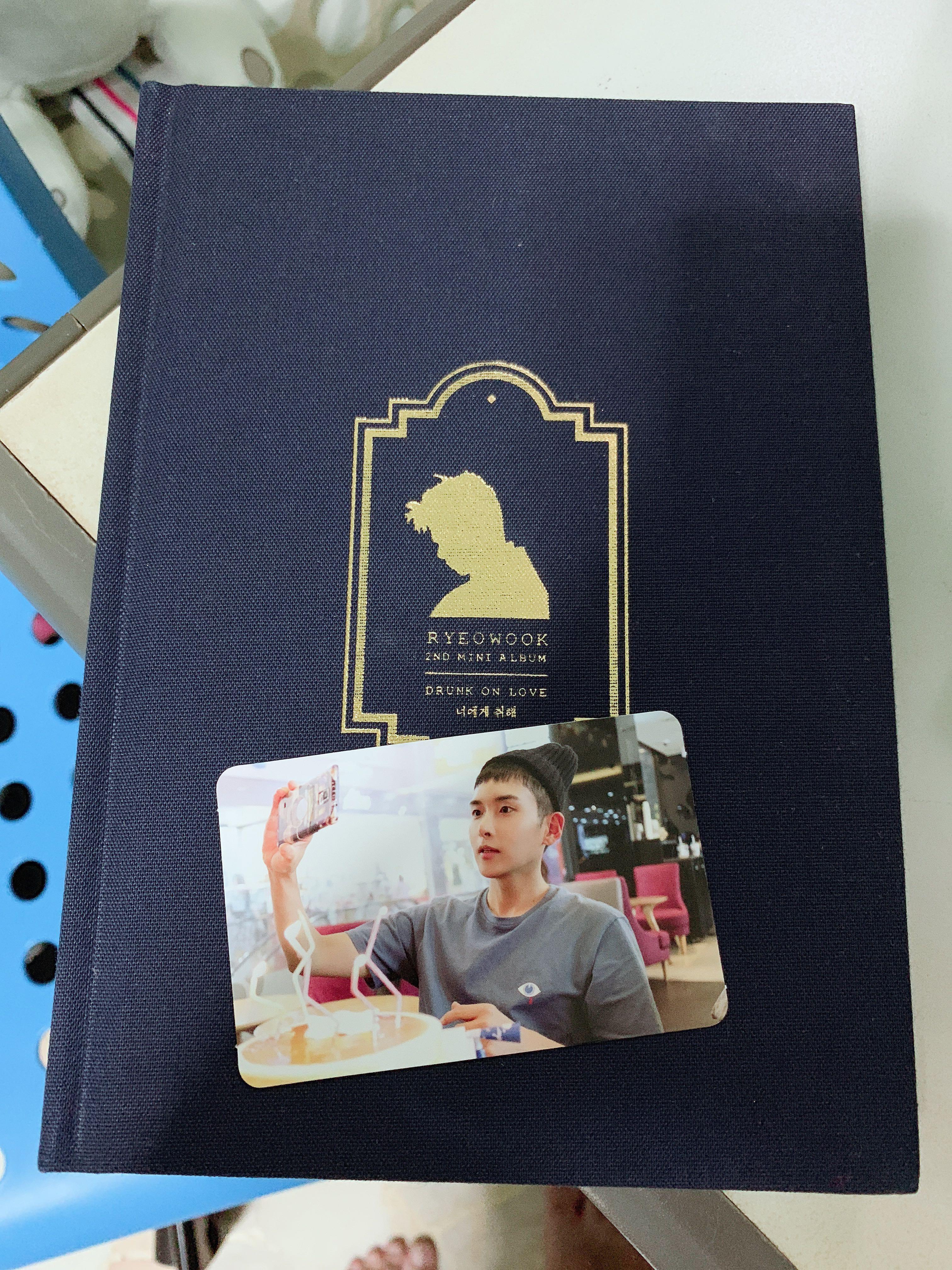 Ryeowook Drunk On Love Album Entertainment K Wave On Carousell