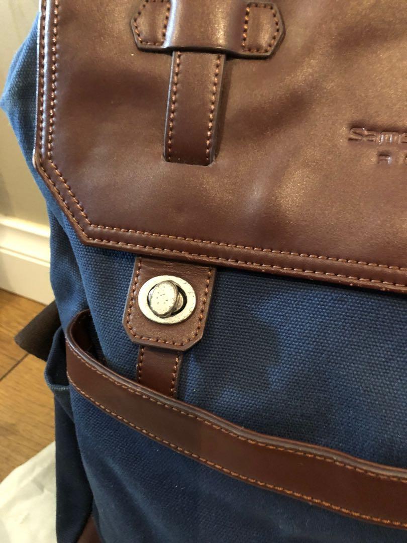 Samsonite Red Korean Backpack Design, Men's Fashion, Bags, Backpacks on