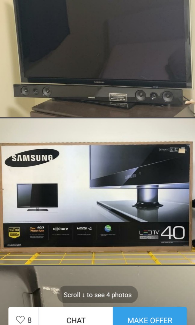 samsung 40 inch led tv speakers