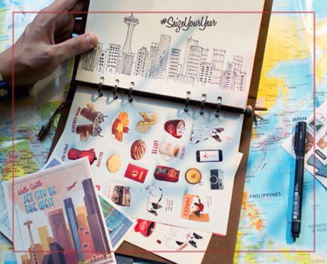 Seattle’s Best Planner/Journal (BLUE), Hobbies & Toys, Stationary