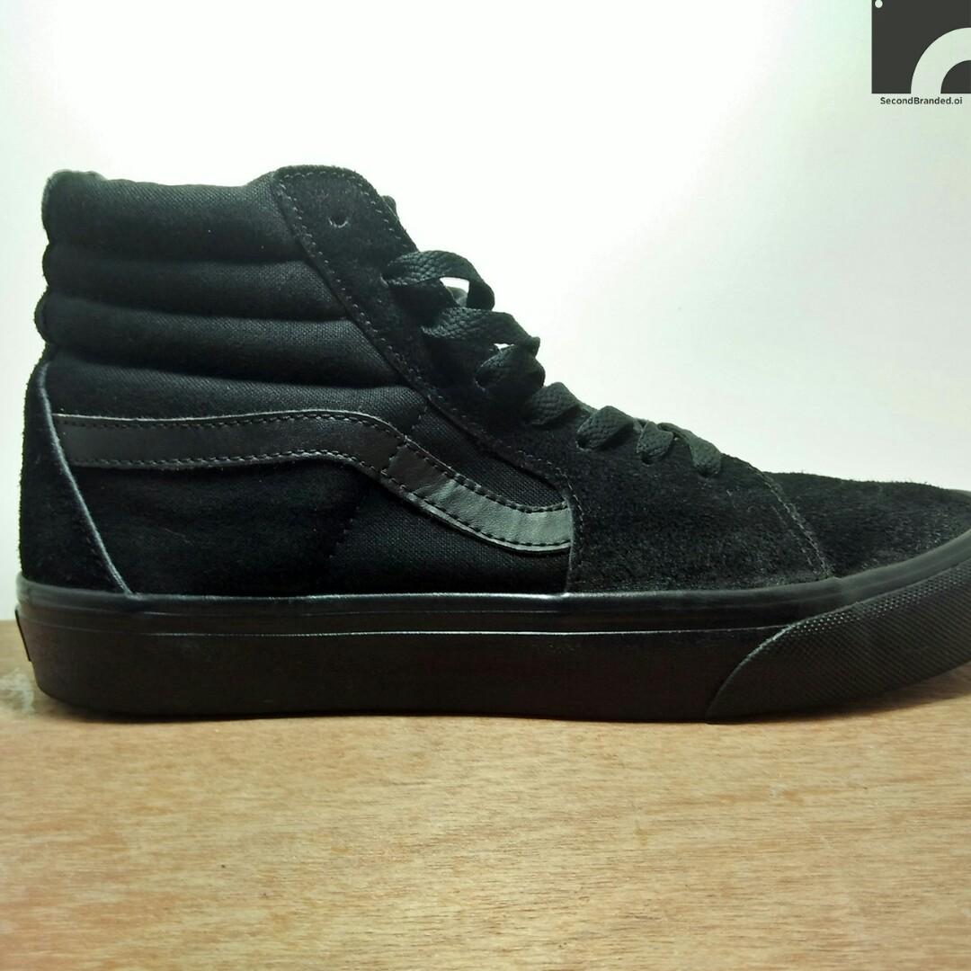 Sepatu vans sk8 top full black