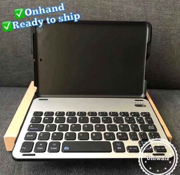 Smart Keyboard Case Bluetooth For iPad Mini 1/2/3/4 (Category: Cases & Sleeves) located in Mandaluyong City. Submitted by uniwyse (Listing ID 211005611, Image 1). Description: ✅Onhand ✅Ready to ship ✅Brandnew Color Black and pink only!! #uniwaiz #smartkeyboard #wirelessbluetooth .