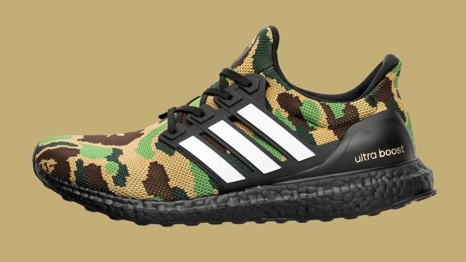 adidas ultra boost green camo