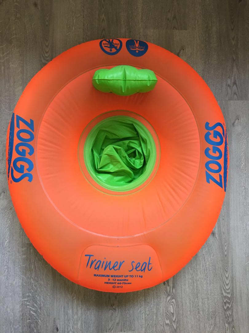 USED - Zoggs Trainer Seat - 3-12 months- up to 11kg, Babies & Kids, Infant  Playtime on Carousell