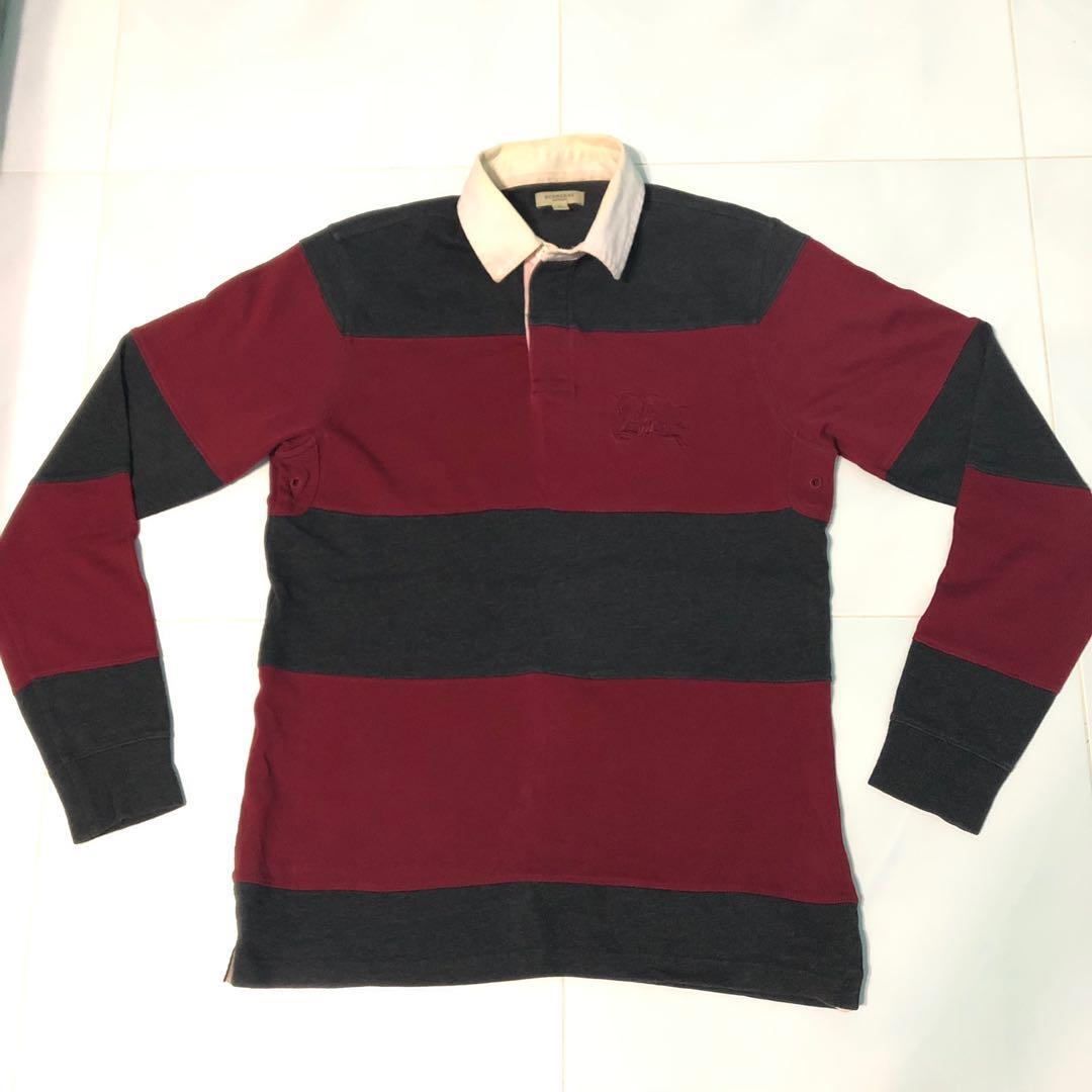 Vintage Burberry Rugby Polo, Men's 