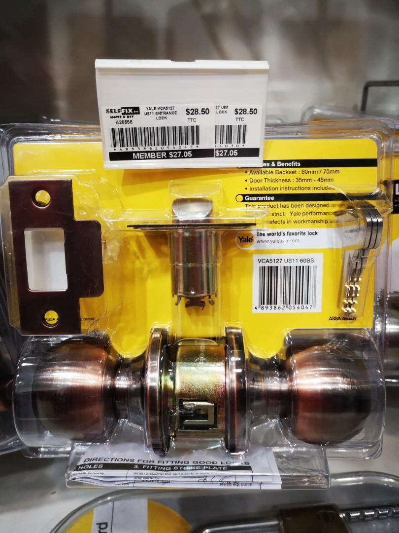 Yale Door Knob Everything Else On Carousell