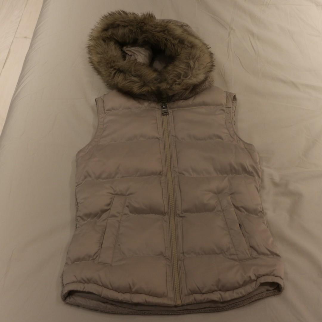 zara puffer vest