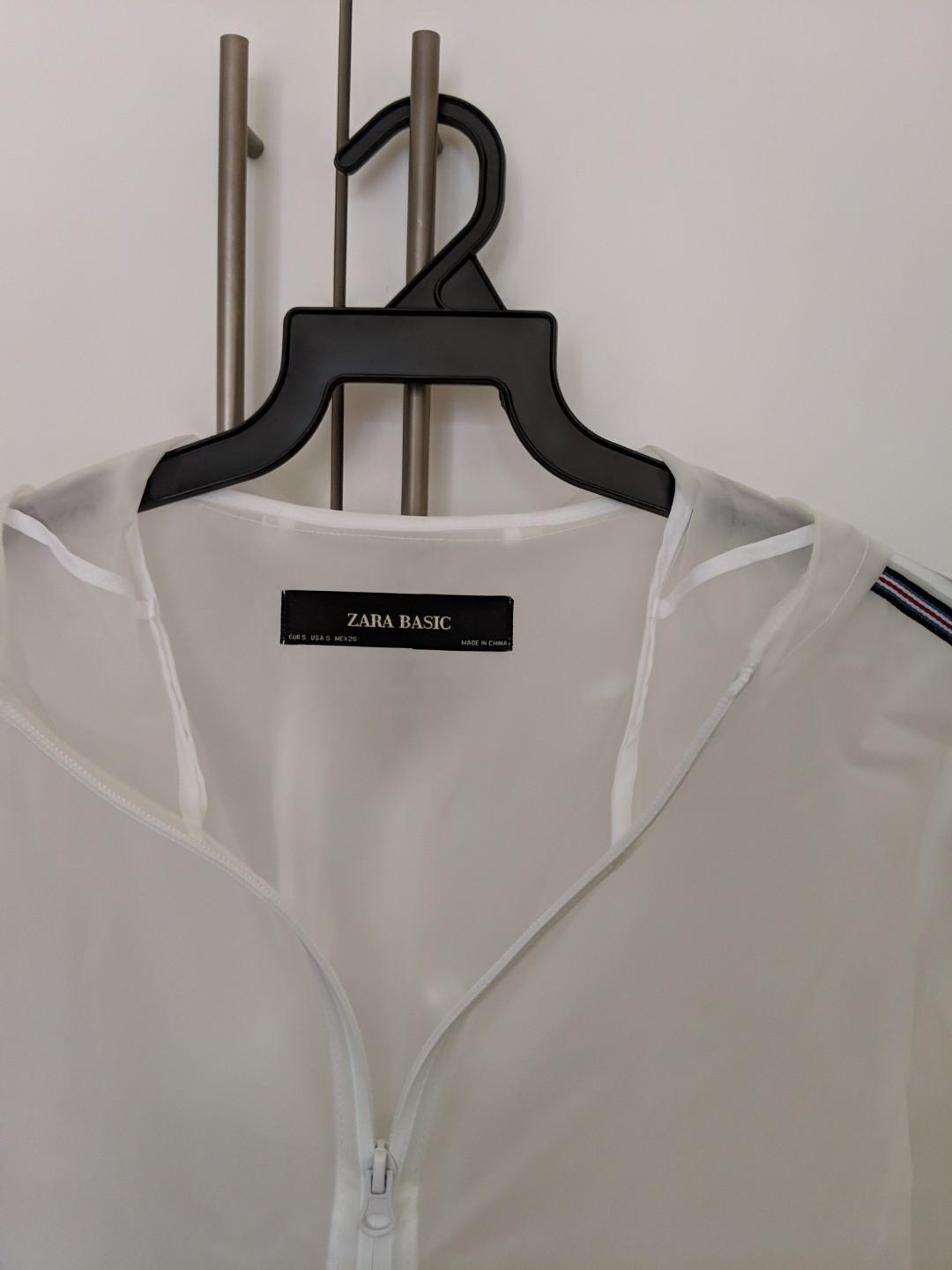 Transparent raincoat 2025 mens zara