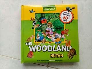 buku anak tony wolf the woodland / hutan