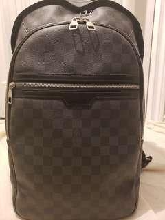 Authentic Louis Vuitton Damier Graphite Backpack