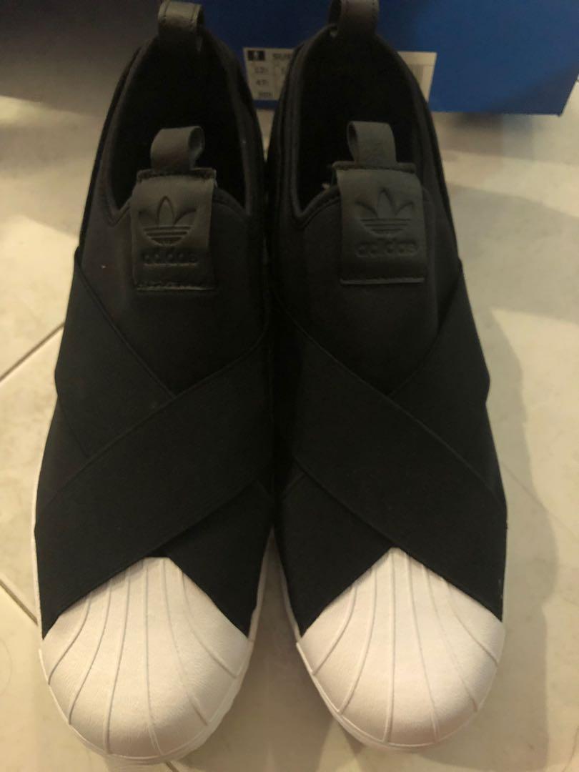 Adidas superstar hot sale slip on replica