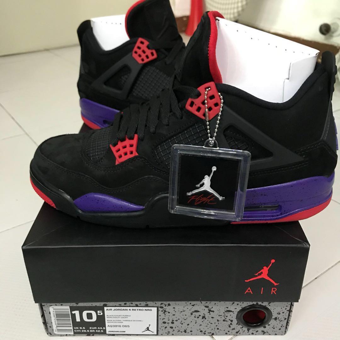 Raptors 4s on sale