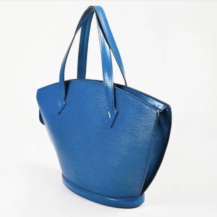 AUTHENTIC LOUIS VUITTON Saint Jacques Epi Leather Blue PM Preloved, Women's  Fashion, Bags & Wallets, Purses & Pouches on Carousell