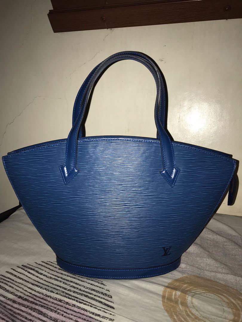 Louis Vuitton Saint-Jacques PM - Blue Totes, Handbags - LOU789528