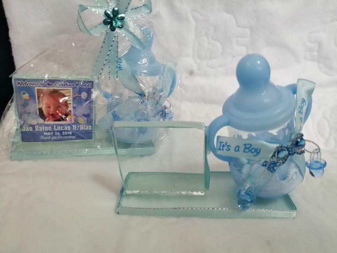 unique baptismal souvenirs for baby boy
