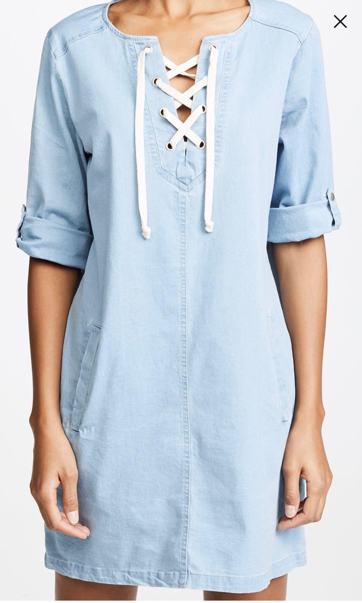 Bb dakota denim dress top