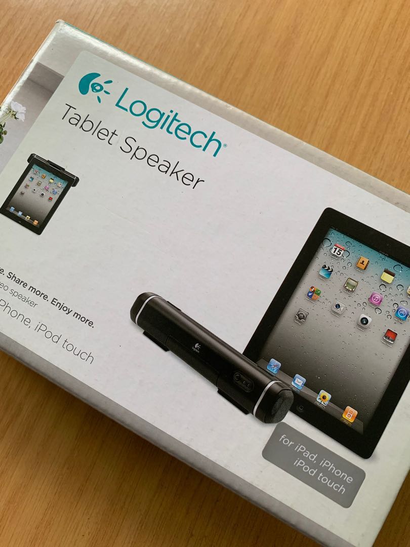 logitech tablet speaker